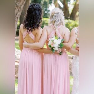 EEUC Size 2, David’s Bridal bridesmaid dress in “Ballet”. Worn once